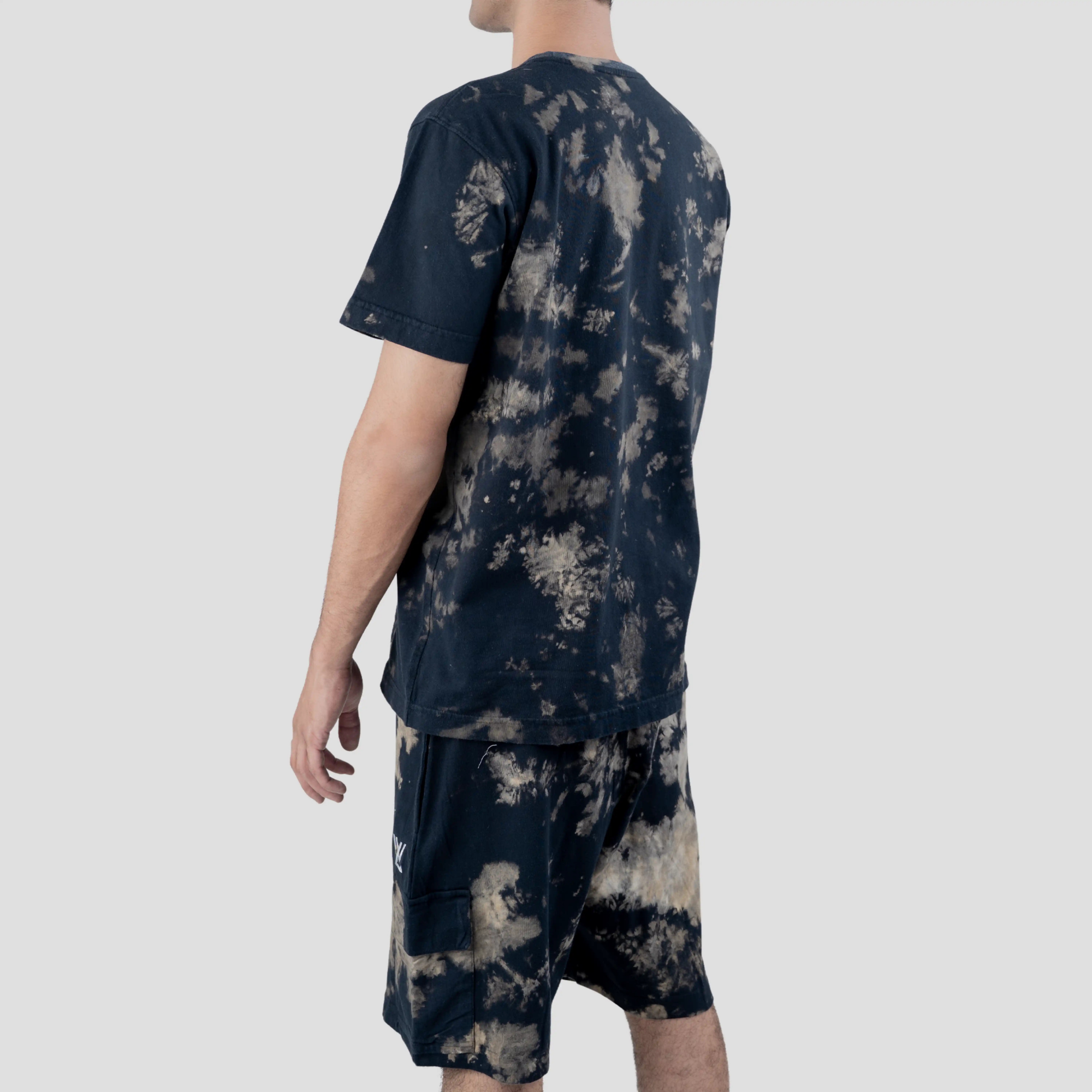 AG-0012 Black Tie-Dye Duo